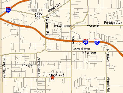 5718 stone Avenue in Portage
