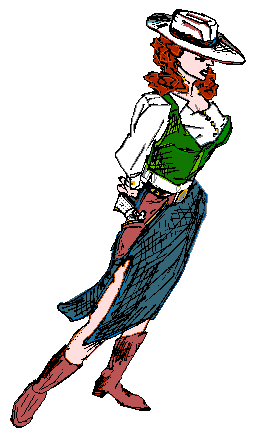Cinnamon (who is spicy &
good with the gun and without)